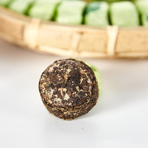 沽沅居牌普洱小熟坨茶荷叶200g/盒 商品图2