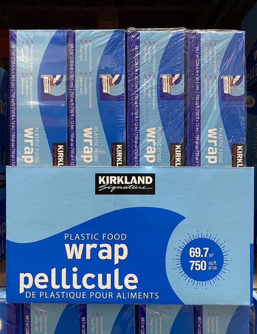 Kirkland  Wrap食品保鲜膜 带切割器（长:228.6米*2盒） 温哥华直邮 商品图3