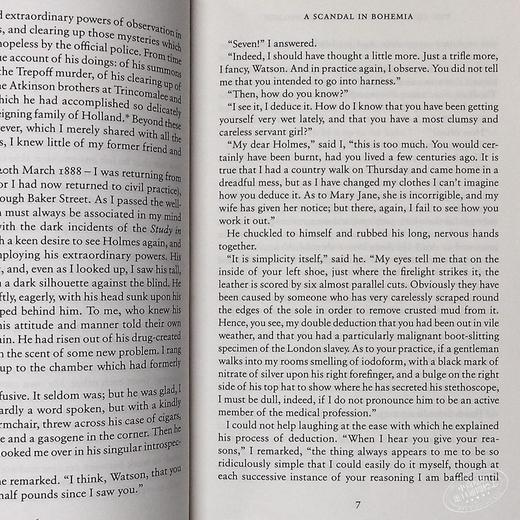【中商原版】儿童文学经典 福尔摩斯历险记 The Adventures of Sherlock Holmes 儿童插图小说 平装 英文原版 7-12岁 商品图4