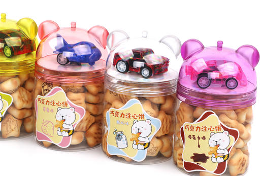 11月新货 | 巧克力注心饼干【饼干和玩具的奇妙组合门店热销 】 86克/罐 保质期6个月 商品图5