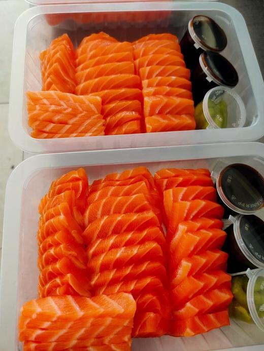 进口三文鱼中段【刺身级】切好片配好料 1份 商品图0