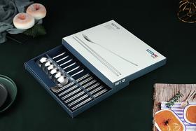 YISPOT/易铂 Set12不锈钢筷勺套装（筷子*6，勺子*6）