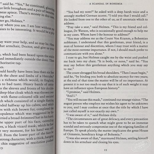 【中商原版】儿童文学经典 福尔摩斯历险记 The Adventures of Sherlock Holmes 儿童插图小说 平装 英文原版 7-12岁 商品图6