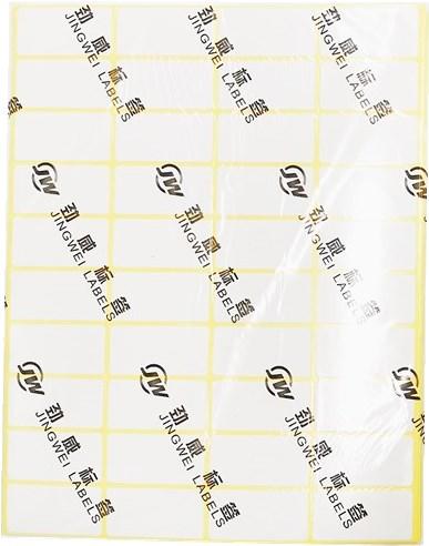 劲威空白不干胶标签纸15张/包 商品图4