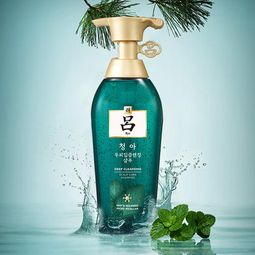 【中欧班列精选】DR绿吕无硅油蓬松控油清香去屑洗发水护发素400ml\550ml 商品图0