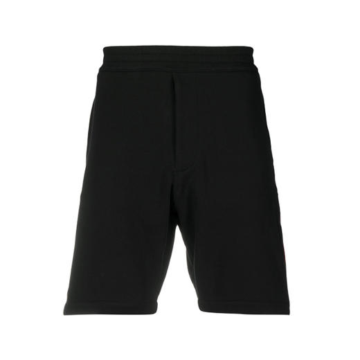 ALEXANDER MCQUEEN 亚历山大·麦昆 休闲短裤 男士 黑色 642668 QQX75 1000 商品图0