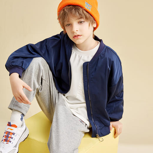 早秋特价龙之涵 中大童休闲棒球服 2021年初秋冬新款外套 亲子款神仙单衣 婴幼儿A类标准 商品图2