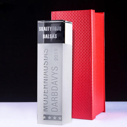 创意水晶奖杯定制定做公司年会团队优秀员工颁奖纪念礼品刻字制作 商品图4