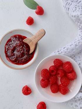 好吃到舔碟子！树莓果酱，美味又营养～