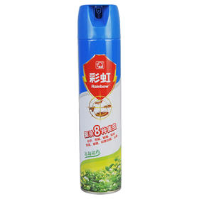 彩虹杀虫气雾剂600ml茉莉清香【新老包装随机发货】