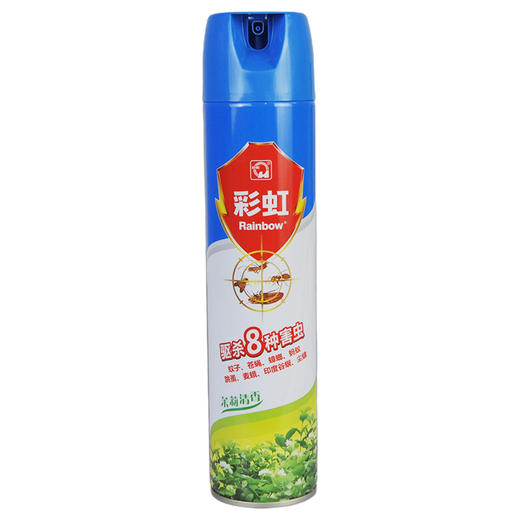 彩虹杀虫气雾剂600ml茉莉清香【新老包装随机发货】 商品图0