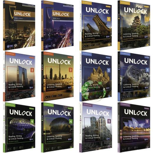 英文原版第二版剑桥Unlock  教材 商品图0