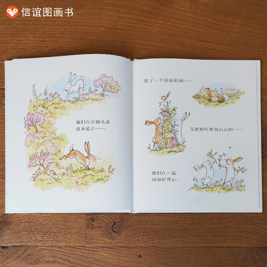 信谊 世界精选图画书 猜猜我有多爱你 你愿意做我的朋友吗？ 商品图1