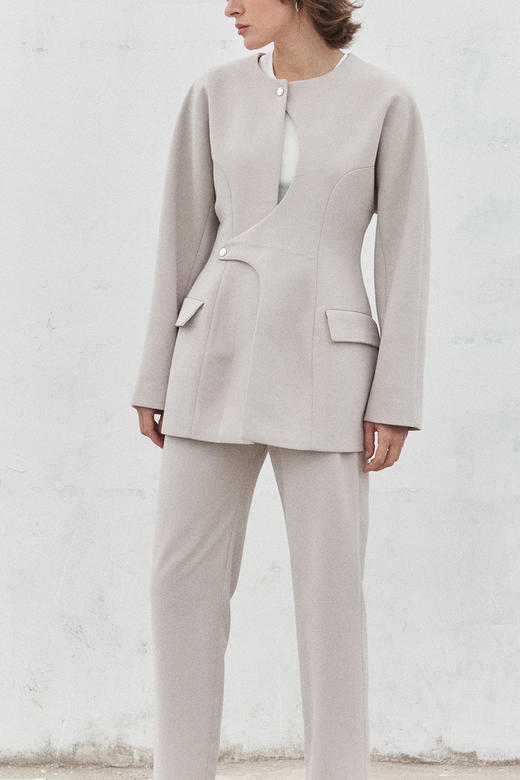 Viktoria Chan | SS21026 Lara overlapped jacket [外套] 商品图2