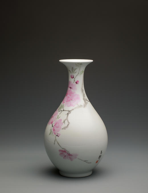 杨玉辉玉壶春瓶（花） 商品图2