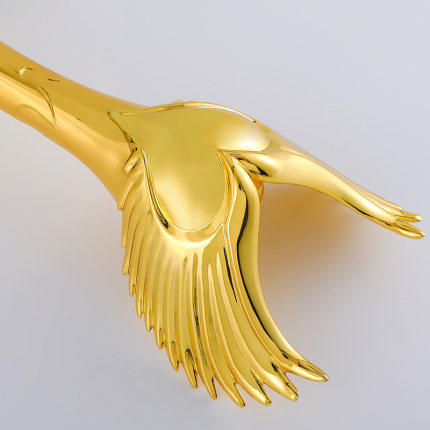 金属奖杯定制爱心天使抗疫医生护士志愿者水晶纪念品定做制作荣誉 商品图2