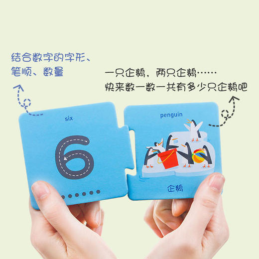 趣威逻辑拼图配对卡-数字形状 商品图2