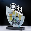 水晶奖杯定制奖牌逆行者纪念品定做创意疫情志愿者抗疫爱心刻字 商品缩略图0