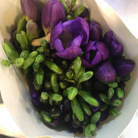 配花-香雪兰-紫色-20枝