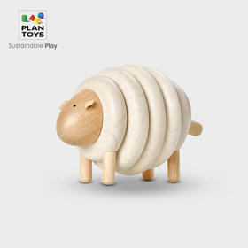 【PlanToys】玩偶串珠颜色配对婴儿穿线积木宝宝穿绳玩具 5150穿绳绵羊