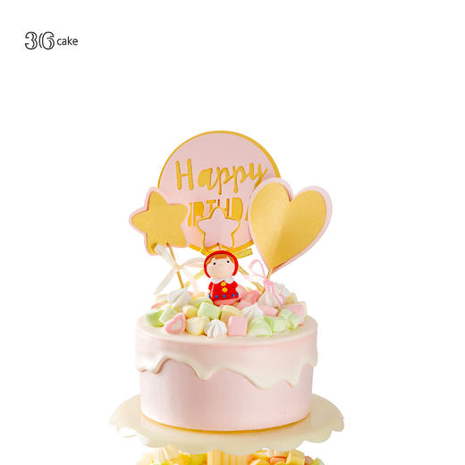（此款仅限深圳配送）企业定制蛋糕多层款-甜心公主 商品图2