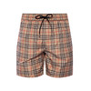 【一】BURBERRY 巴宝莉 男士小码格纹抽绳泳裤 8017295 A7028 商品缩略图0