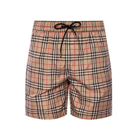 【一】BURBERRY 巴宝莉 男士小码格纹抽绳泳裤 8017295 A7028