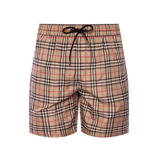 【一】BURBERRY 巴宝莉 男士小码格纹抽绳泳裤 8017295 A7028 商品图0