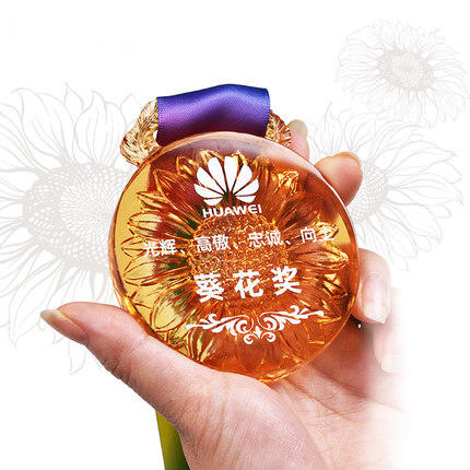 琉璃奖牌定制定做水晶奖章挂牌金牌马拉松篮球金银铜志愿者纪念品 商品图4