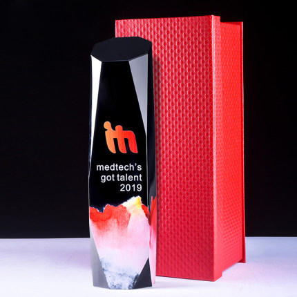 创意水晶奖杯定制荣誉奖牌定做刻字公司团体年会颁奖纪念品制作 商品图4