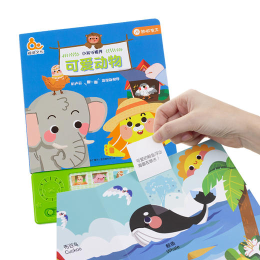 T 趣威小耳听视界-可爱动物 商品图1