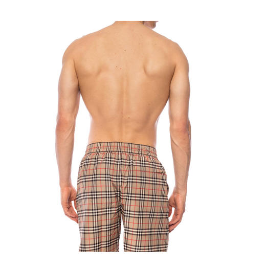 【一】BURBERRY 巴宝莉 男士小码格纹抽绳泳裤 8017295 A7028 商品图2