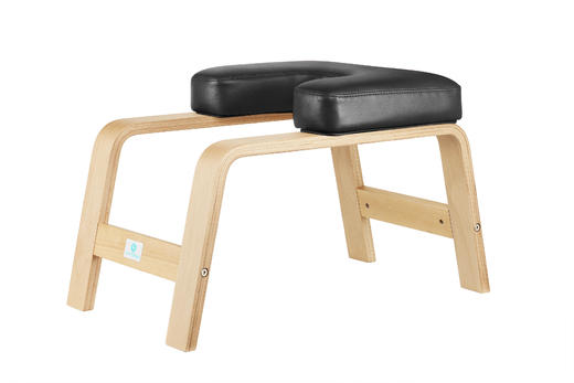 JJYOGA 天然榉木倒立凳初学者家用头倒立椅瑜伽辅具 商品图3