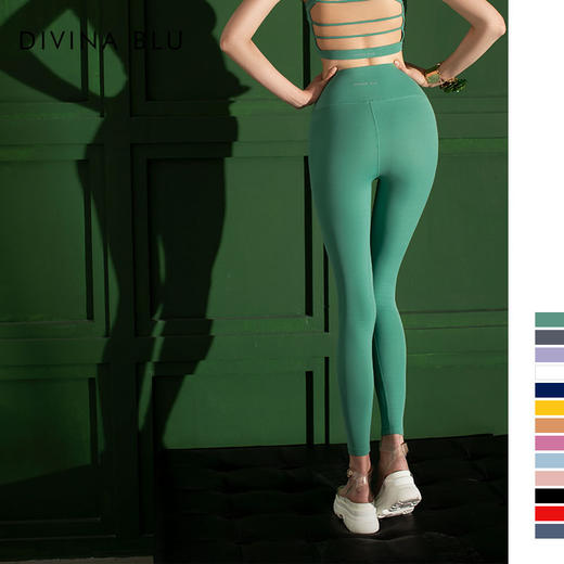 迪唯纳春夏瑜伽经典九分裤【伦敦裸感九分裤14】（售后说明：收货15天内支持调换货） 商品图4