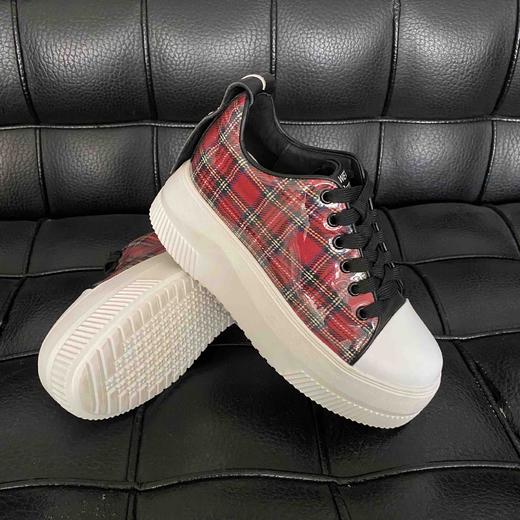 lfgj jeans AD503 松糕底千鸟格休闲时尚女 商品图3