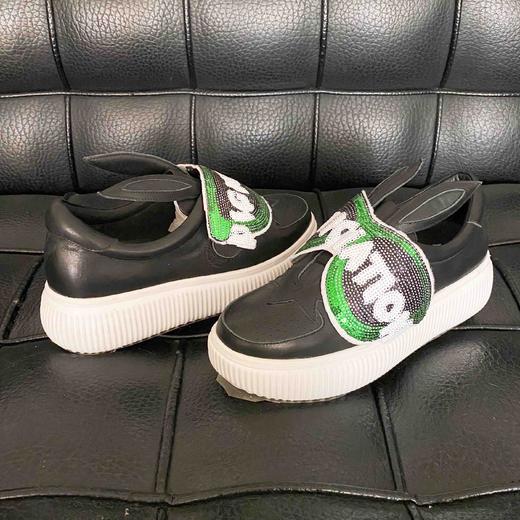 lfgj jeans AB401 兔儿可爱潮流厚底超轻板鞋 女 商品图2