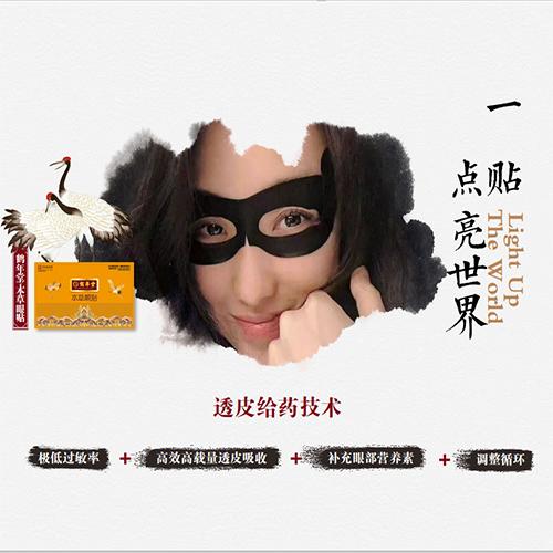 鹤年堂本草眼贴 1盒10贴 商品图0