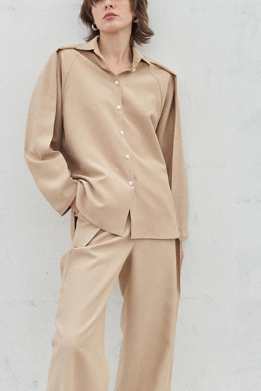 Viktoria Chan | SS21064 Arya box shirt [上衣] 商品图1