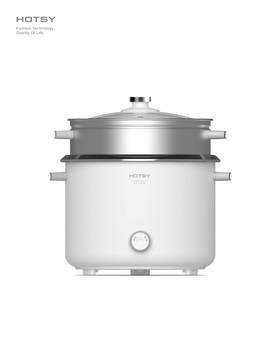 hotsy电饭煲智能家用多功能 4升L大容量煮饭带蒸笼电饭锅 HOTSY HOT-Z40