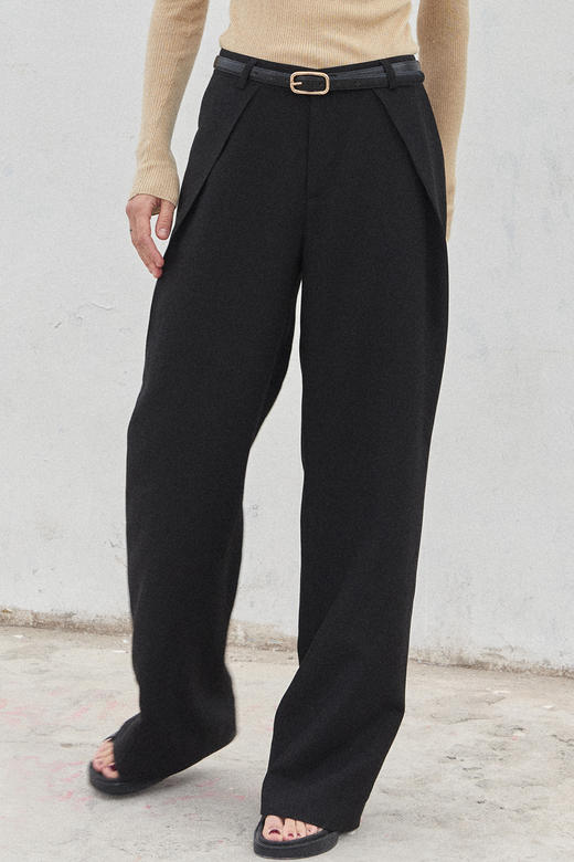 Viktoria Chan | SS21068 Bea pleated trousers [长裤] 商品图1