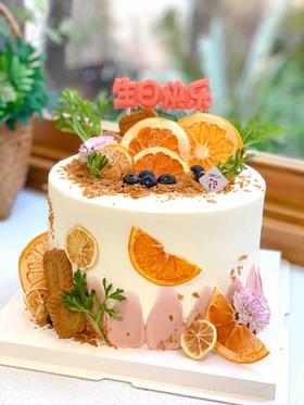 ins简洁水果奶油蛋糕 下单前请仔细阅读商品