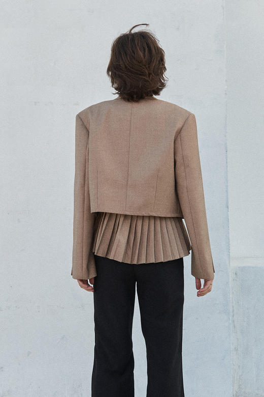 Viktoria Chan | SS21034 Alba cropped blazer [短外套] 商品图1