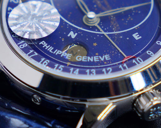 PP百达翡丽‮空星版级升‬5102天月款‮内日‬瓦苍‮列系穹‬你可想象‮空星把‬佩戴在腕上吗？ 商品图2