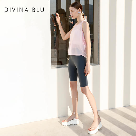 迪唯纳巴黎系列瑜伽背心【巴黎外搭13】（无胸垫）（售后说明：收货15天内支持调换货） 商品图4