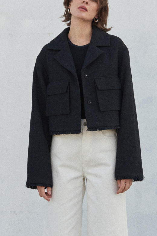 Viktoria Chan | Charline cropped tweed [外套] 商品图0