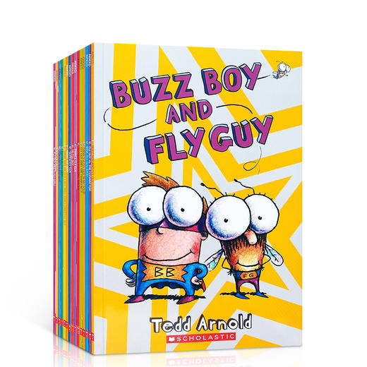 【送音频】【支持小火箭点读笔】15册苍蝇小子hi Fly Guy And Buzz英文原版全彩绘本初级章节书Shoo/Fly High/Meets Fly Girl全套系列 商品图0