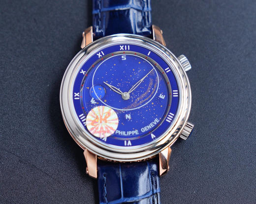PP百达翡丽‮空星版级升‬5102天月款‮内日‬瓦苍‮列系穹‬你可想象‮空星把‬佩戴在腕上吗？ 商品图1