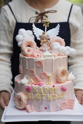 双层小天使蛋糕