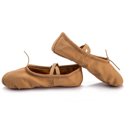 舞蹈鞋女软底跳舞芭蕾舞练功鞋 商品图0