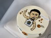 库里手绘奶油生日蛋糕 商品缩略图0